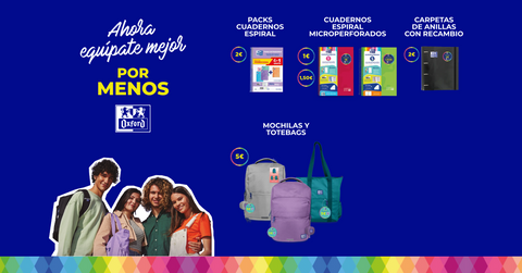 Dos promos irresistibles para la vuelta al cole: Oxford y Staedtler en Ecta-3