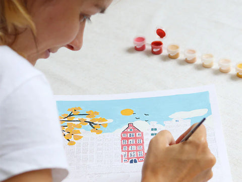 Kit pintar por números – Petit Pinceau – Amsterdam