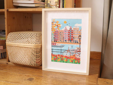 Kit pintar por números – Petit Pinceau – Amsterdam