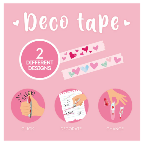 Bolígrafo con Cinta para Decorar - Deco Tape