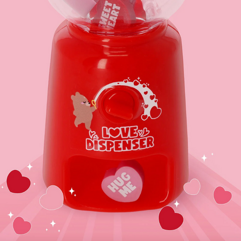 Mini Dispensador de Gomas de Borrar Love Dispenser