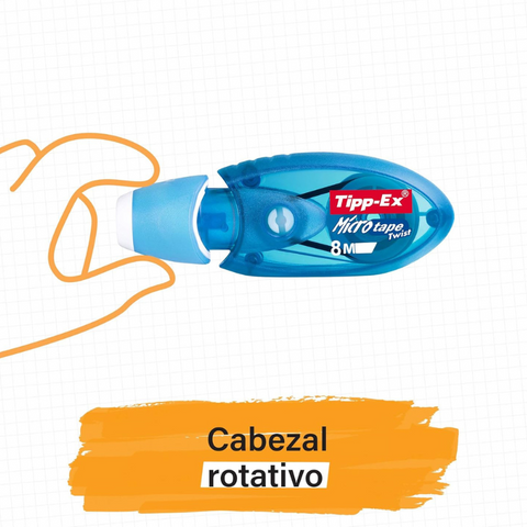 Cinta correctora Micro Tape Twist Tipp-Ex