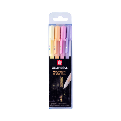 Set 4 Sakura Gelly Roll Moonlight 0,5 mm Pastel Sunrise