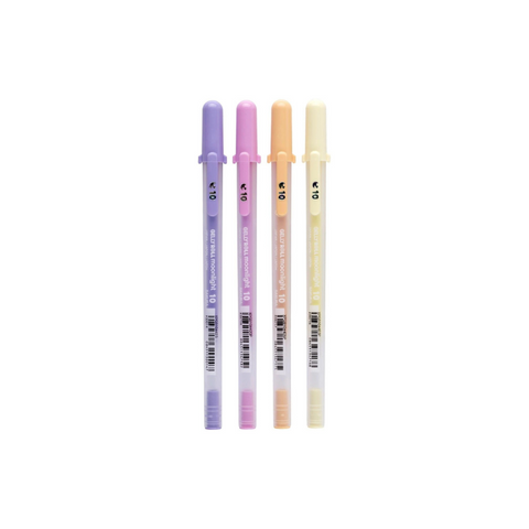 Set 4 Sakura Gelly Roll Moonlight 0,5 mm Pastel Sunrise