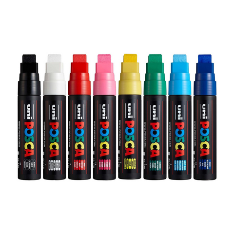 Marcador Uni Posca Punta Extra Ancha 15 mm PC-1MR