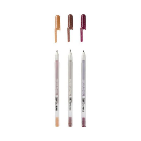 Estuche de 3 Gelly Roll Metallic Nature Sakura