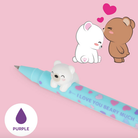 Set de 2 Bolígrafos de Gel - Beary in Love