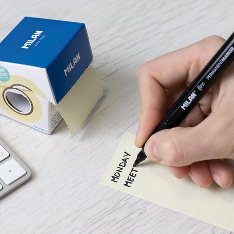 Notas adhesivas en rollo