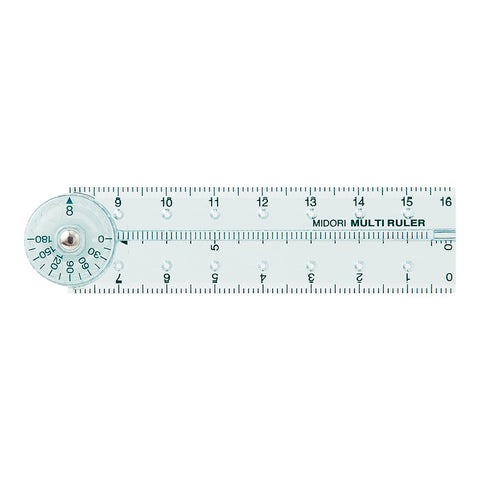 Multi Ruler (16cm) Blue A