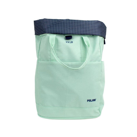 Mochila urbana con cierre superior enrollable (10 l) serie 1918, verde