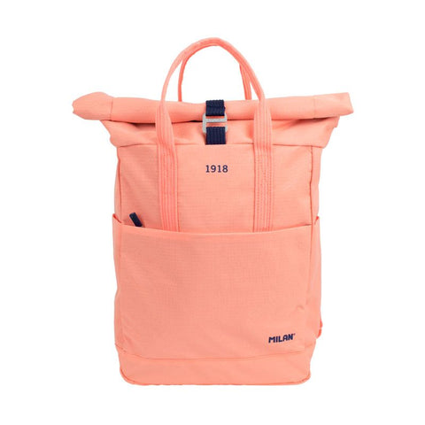 Mochila urbana con cierre superior enrollable (10 l) serie 1918, rosa