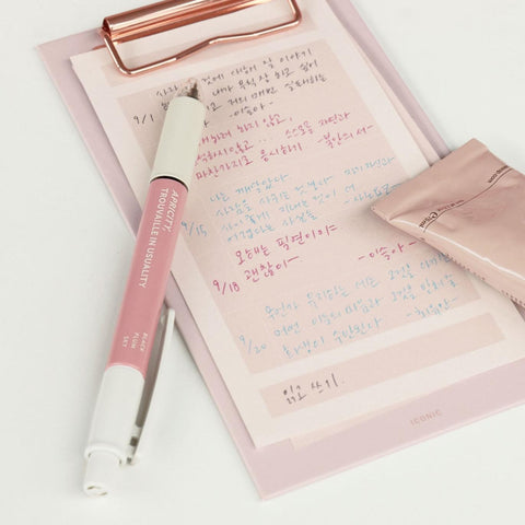 Smooth 3-Color Pen 0.38 02 Pink