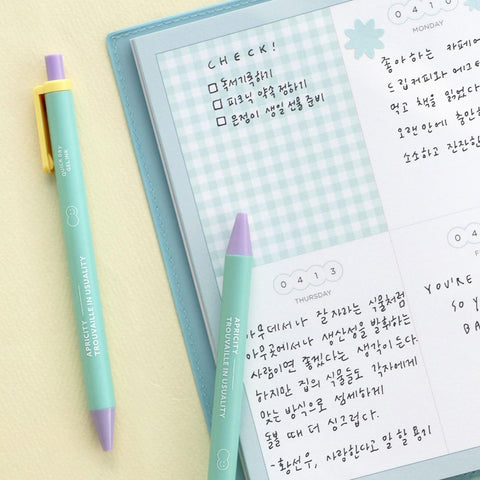 Bubbly Gel Pen 0.38 04 Tangerine