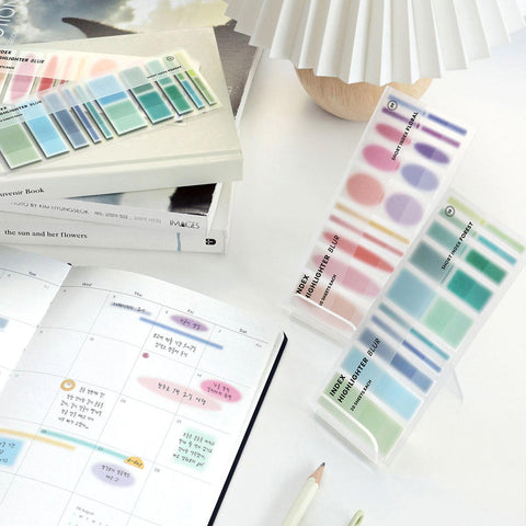 Marcadores Adhesivos Index Short Highlighter - Blur Forest ICONIC