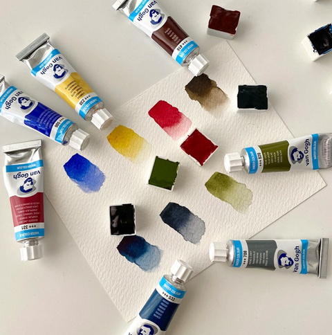 Acuarela Van Gogh Tubo