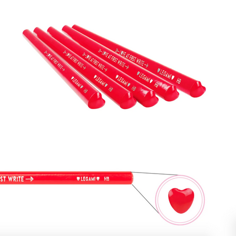 Lápiz en Forma de Corazón - Love at First Write