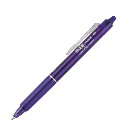 Bolígrafo Pilot Frixion Clicker Tinta Borrable