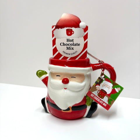 Taza Santa & Friends con Hot Chocolate Mix
