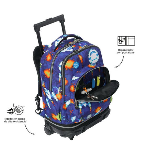 Mochila desmontable Tiza - Space Blue Totto