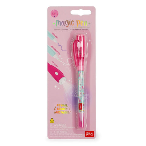 Bolígrafo con tinta invisible - Unicornio