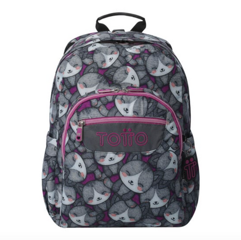 Mochila Acuareles - Kitten Rose Totto