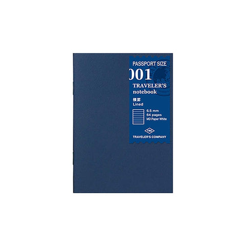 Traveler's Notebook Passport 001 Refill Line MD