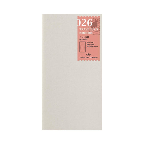 Traveler's Notebook Regular 0126 Refill Dot Grid