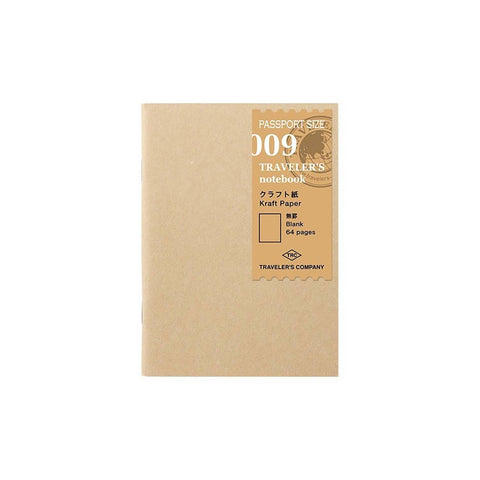 Traveler's Notebook Passport 009 Refill Kraft Paper