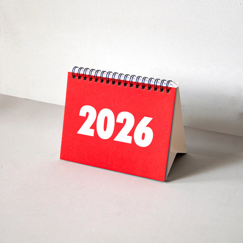 Calendario de escritorio Vinçon 2026