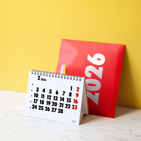 Calendario de escritorio Vinçon 2026