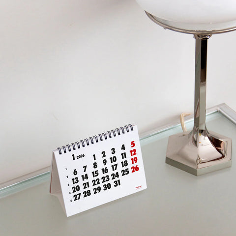 Calendario de escritorio Vinçon 2026