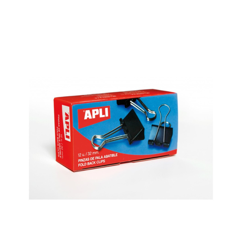 Pinza pala abatible 32 mm 12 u Apli
