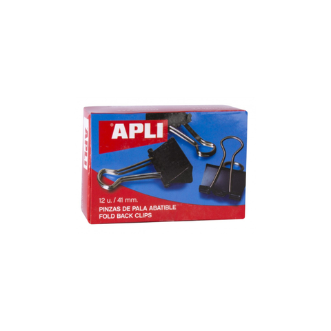 Pinza pala abatible 41 mm 12 u Apli