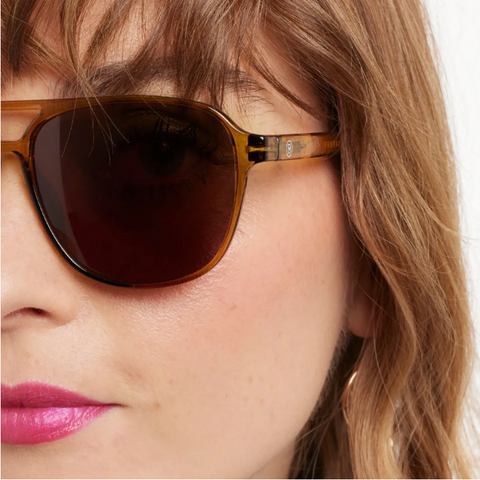Gafas de Sol Brad Glossy Ecru Olive Barner