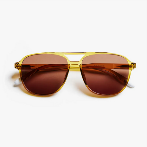 Gafas de Sol Brad Glossy Ecru Olive Barner