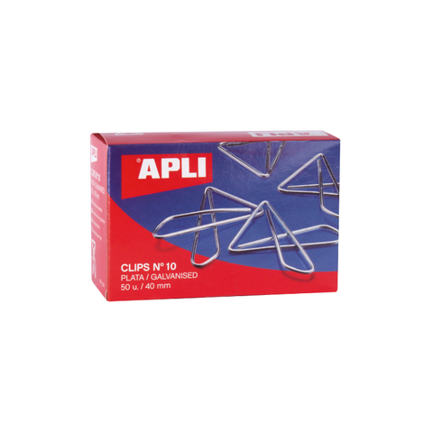 Clips galvanizados nº10 40 mm 50 u Apli