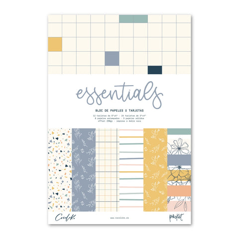 Bloc de Tarjetas Pocket 6x8" ESP essentials