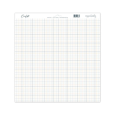 Vellum 12x12 a una cara "squares" essentials