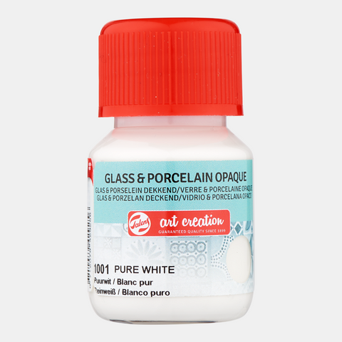 Pintura Vidrio y Porcelana Opaca