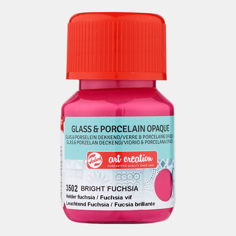 Pintura Vidrio y Porcelana Opaca