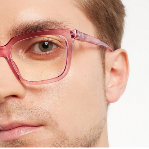 Gafas de Lectura Holly Glossy Blush Barner
