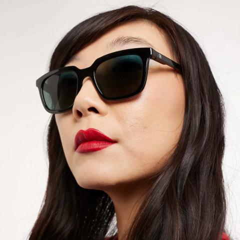 Gafas de Sol Holly Glossy Black Noir Barner