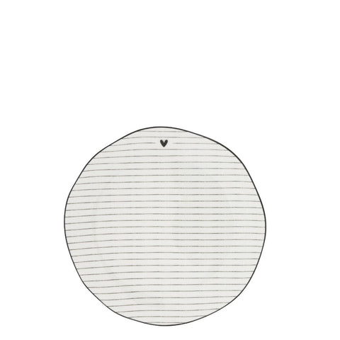 Plato de postre Stripes Bastion Collections