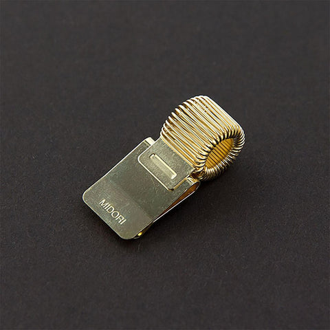 Mini Clip Pen Holder Dorado MIDORI