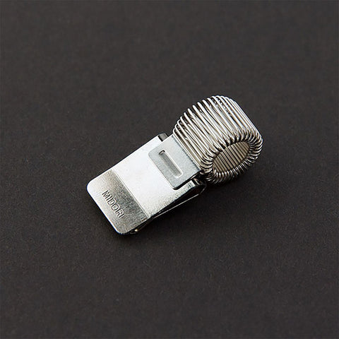 Mini Clip Pen Holder Plata MIDORI