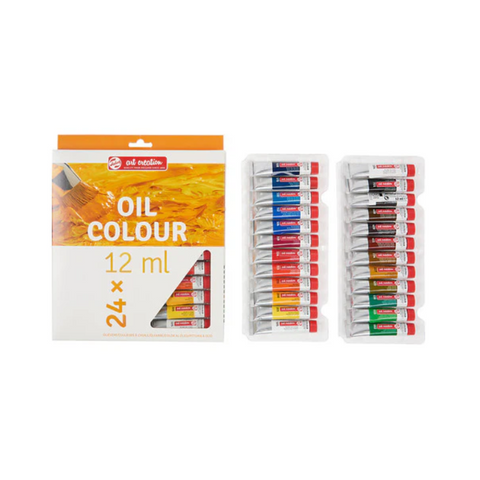 Set Óleo de 24 Tubos de Colores 12 ml Art Creation