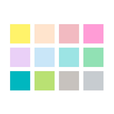 Estuche Brush Pen Pigment Arts 12 pcs Colores Pastel
