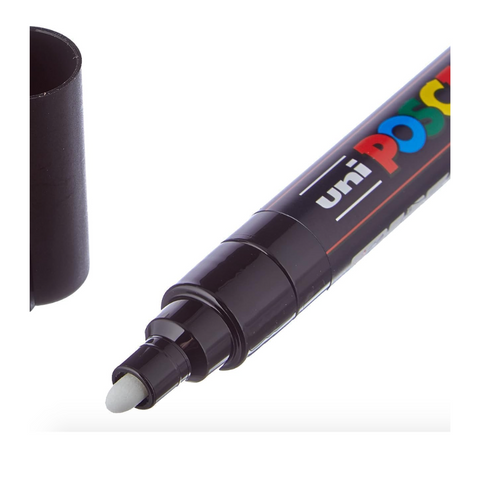 Set Uni Posca PC5M 1,8-2,5 mm Colores Brillantes 4 pcs