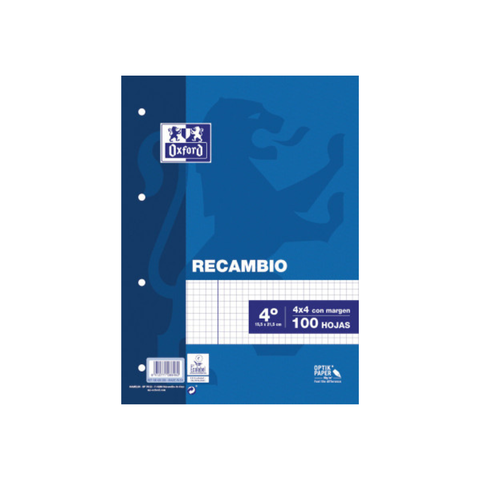 Recambio 4 taladros 100H Cuadro 4x4 Oxford