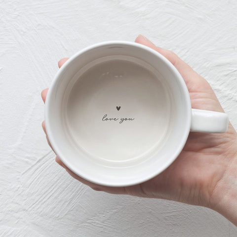 Taza 2 hearts together Bastion Collections
